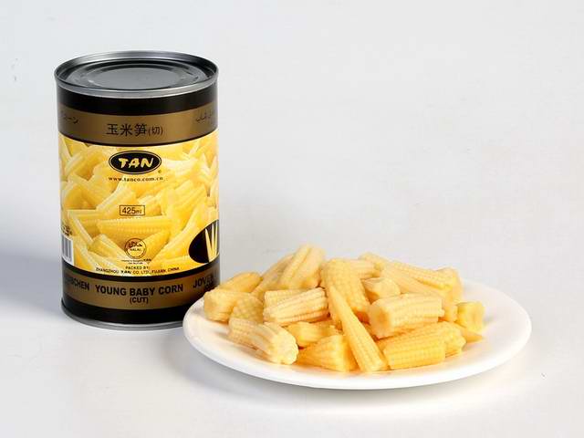 Canned Baby Corn Cuts