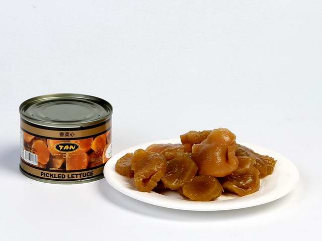 Canned Pickled Lettuce