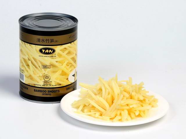 Canned Bamboo Shoots Strips
